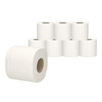 123schoon toiletpapier 4-laags 8 rollen geschikt voor Tork T4 dispenser SDR02112