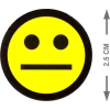 2DOBOARD - Gele smiley magneten (5 stuks) 297996 - 2