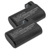 2 stuks: AEG / Electrolux OSBP72LI25 / 4060001007 accu's (7.2V, 3.4 Ah, 123accu huismerk) AAE00139 - 1