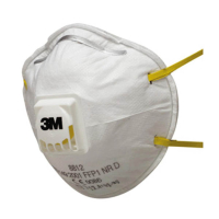 3M 8812 FFP1 NR D stofmasker met uitademventiel (10 stuks) 49881200 S3M00122