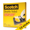 Aanbieding: 10x 3M Scotch 665 dubbelzijdig tape 12 mm x 33 m 201433 - 1
