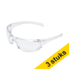 Aanbieding: 3x 3M veiligheidsbril met heldere glazen S3M00048 - 1