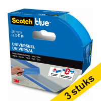 Aanbieding: 3x ScotchBlue Multi-oppervlak afplaktape 36 mm x 41 m