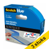Aanbieding: 3x ScotchBlue Multi-oppervlak afplaktape 36 mm x 41 m 280060 - 1