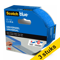 Aanbieding: 3x ScotchBlue Multi-oppervlak afplaktape 48 mm x 41 m