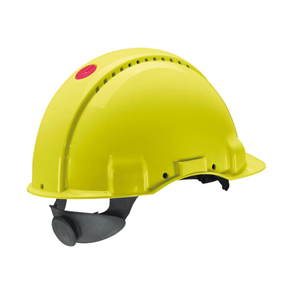 3M Peltor G3000NUV veiligheidshelm met draaiknop fluo geel 61609100 S3M00131 - 1