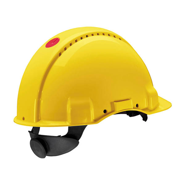 3M Peltor G3000NUV veiligheidshelm met draaiknop geel 61609400 S3M00133 - 1