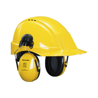 3M Peltor Optime I H510P3E gehoorkap zwart/geel met helmbevestiging 31990610 S3M00083