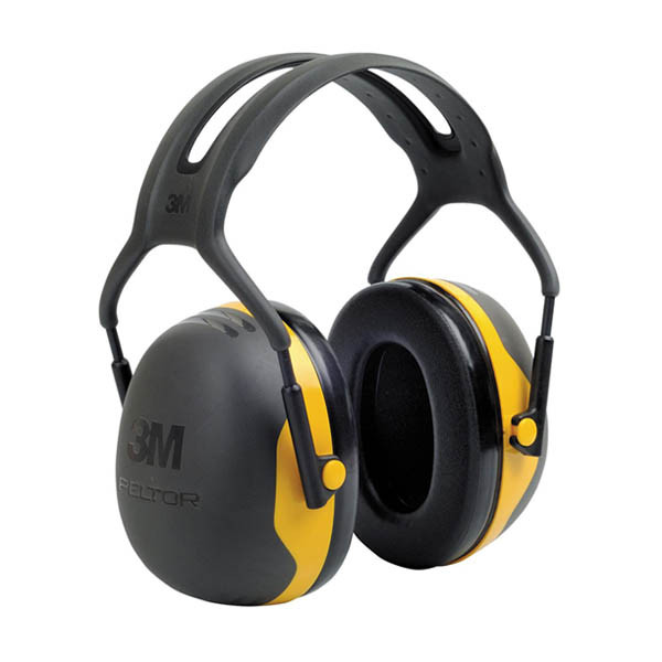 3M Peltor X2A gehoorkap zwart/geel met hoofdband 31936000 S3M00070 - 1
