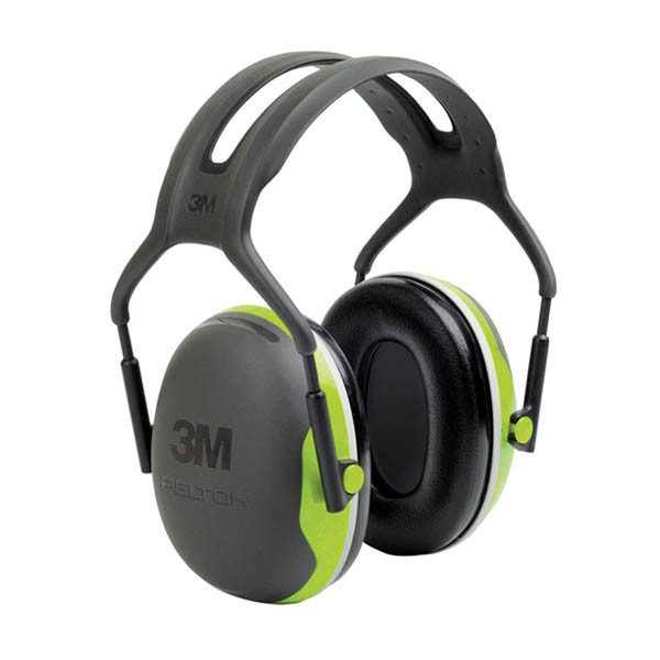 3M Peltor X4A gehoorkap zwart/lime met hoofdband 31938000 S3M00073 - 1