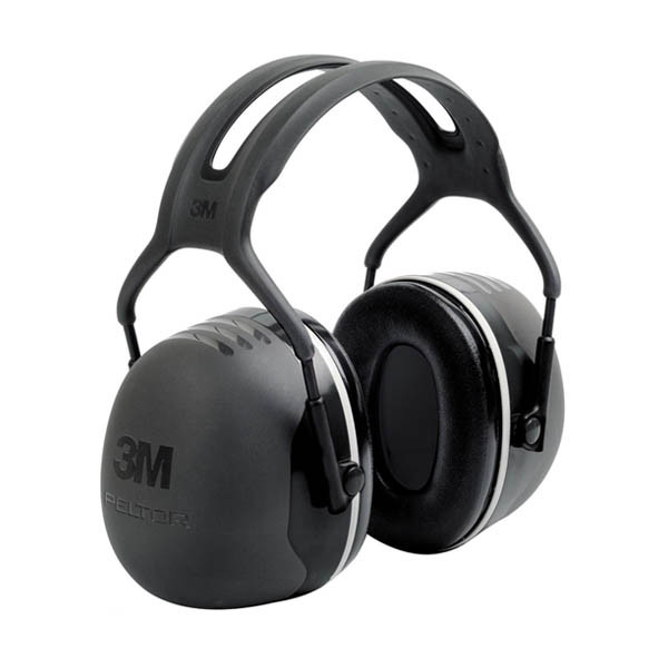 3M Peltor X5A gehoorkap zwart/grijs met hoofdband 31939000 S3M00075 - 1