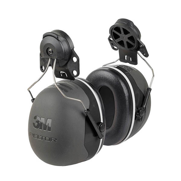 3M Peltor X5P3 gehoorkap zwart/grijs met helmbevestiging 31939600 S3M00076 - 1