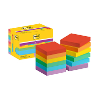 3M Post-It super sticky Playful 47,6 x 47,6 mm (12 stuks) 425615