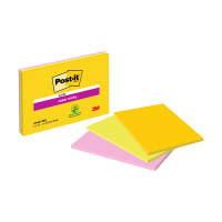 3M Post-It super sticky assorti 152 x 101 mm (3 stuks) 425633