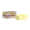 3M Post-It super sticky gerecycled geel 47,6 x 47,6 mm (12 stuks)