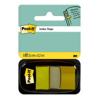 3M Post-it index standaard geel 25,4 x 43,2 mm (50 tabs) 680YEL 201483
