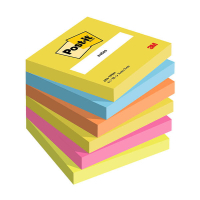 3M Post-it notes Energetic Colours 76 x 76 mm (6 stuks) 214535