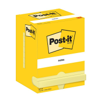 3M Post-it notes geel 76 x 102 mm (12 stuks) 657CY 201037