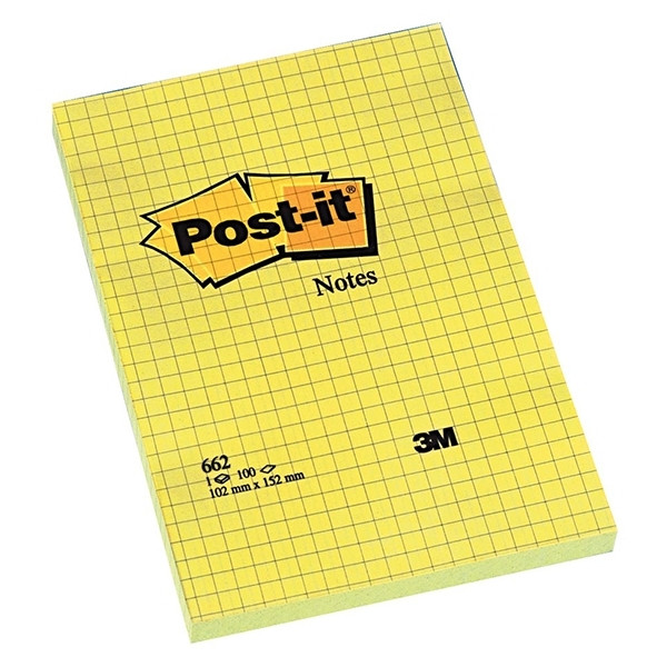 3M Post-it notes geruit 152 x 102 mm 662 201078 - 1
