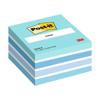 3M Post-it notes kubus pastelblauw 76 x 76 mm 201322
