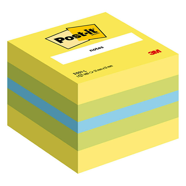 3M Post-it notes mini kubus geel 51 x 51 mm 2051L 201316 - 1