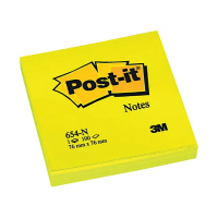 3M Post-it notes neongeel 76 x 76 mm 201495