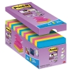 3M Post-it super sticky Z-notes gekleurd 76 x 76 mm (16 pack) S33016 201018