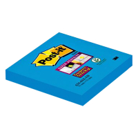3M Post-it super sticky notes electric blauw 76 x 76 mm 654SSEB 201042