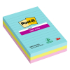 3M Post-it super sticky notes gelijnd Miami 101 x 152 mm (3 pack) 469SSMI 201062