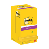 3M Post-it super sticky notes neongeel 76 x 76 mm (12 stuks)