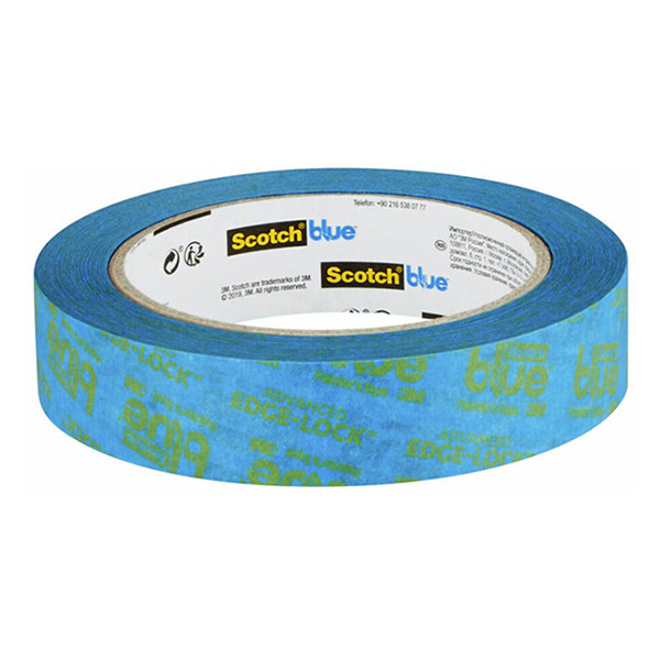 3M ScotchBlue afplaktape voor strakke lijnen 24 mm x 41 m 7100289885 280051 - 8