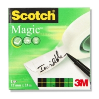 3M Scotch Magic plakband 12 mm x 33 m 8101233 201254