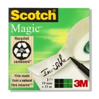 3M Scotch Magic plakband 19 mm x 33 m 8101933 201256