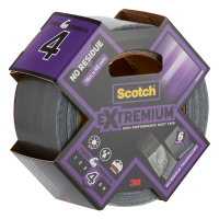 3M Scotch krachtige duct tape 48 mm x 18,2 m zilver 4818NR 201240