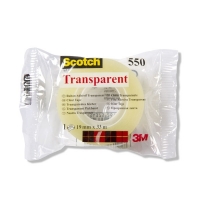 3M Scotch transparante plakband 19 mm x 33 m 5501933 201266