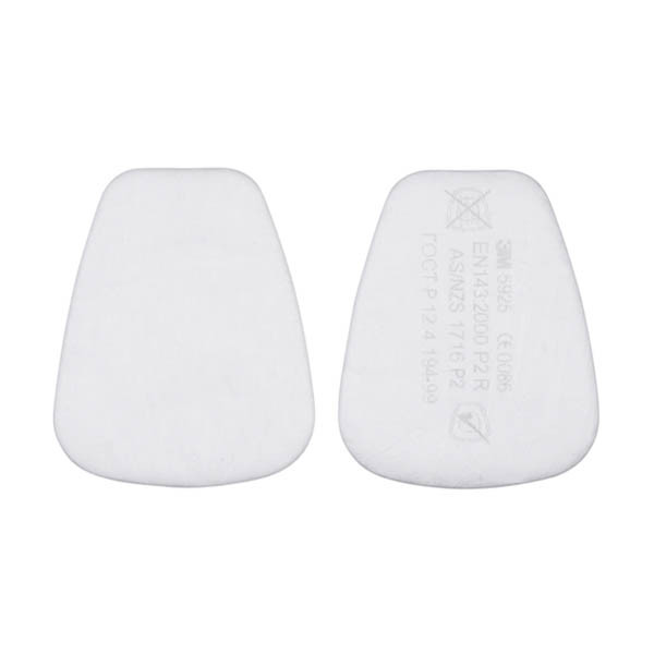 3M pre-stoffilter P2 R voor de 6000/7000-serie half en volgelaatsmaskers (20 stuks) 49592500 S3M00105 - 1