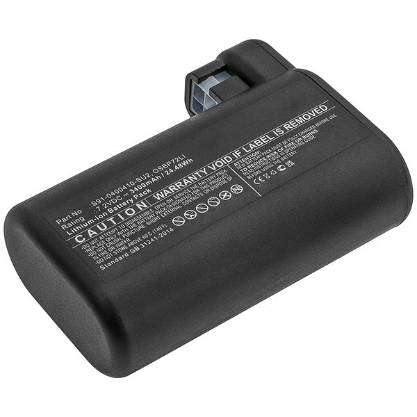 AEG / Electrolux OSBP72LI25 / 4060001007 accu (7.2V, 3.4 Ah, 123accu huismerk) AAE00116 - 1