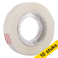 Aanbieding: 10x 123inkt invisible plakband 12 mm x 33 m