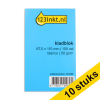 Aanbieding: 10x 123inkt kladblok 67,5 x 110 mm 100 vel blanco