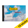 Aanbieding: 10x 123inkt kwitantieboekje zelfkopiërend met copystop (2 x 50 vel) 390626 - 1