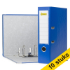 Aanbieding: 10x 123inkt ordner A4 plastic blauw 80 mm  300381