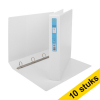 Aanbieding: 10x 123inkt panorama ringband met 4 D-ringen 25 mm wit FSC® Mix 70% 301180 - 1
