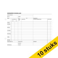 Aanbieding: 10x 123inkt werkbriefje wekelijks (50 vel) 390689