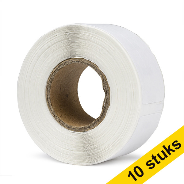 Aanbieding: 10x Dymo S0722460 / 99017 hangmapetiketten (123inkt huismerk) 650529 - 1