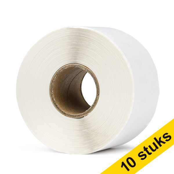 Aanbieding: 10x Dymo S0722550 / 11355 verwijderbare multifunctionele etiketten (123inkt huismerk) 650519 - 1