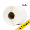 Aanbieding: 10x Dymo S0904980 extra grote FedEx verzendlabels (123inkt huismerk) 653285 - 1