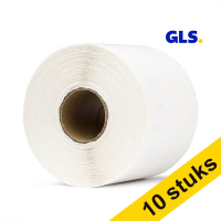 Aanbieding: 10x Dymo S0904980 extra grote GLS verzendlabels (123inkt huismerk) nieuwe versie 653225