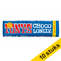 Aanbieding: 10x Tony's Chocolonely Puur chocoladereep 50 gram