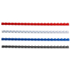 Aanbieding: 123inkt bindrug 14 mm set blauw, rood, zwart en wit (400 stuks) 340064 - 1