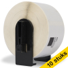 Aanbieding: 123inkt huismerk vervangt 10x Brother DK-11208 groot adreslabel  650520